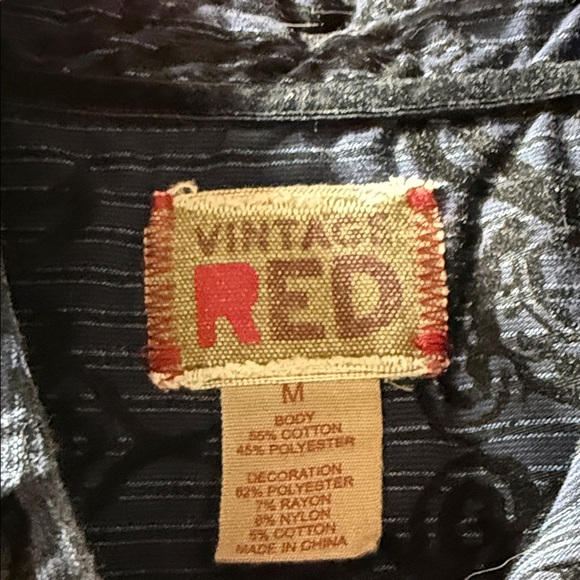 Men's Blue Patterned Dress Shirt - Picture 2 of 4